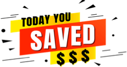 Today You Saved $$$